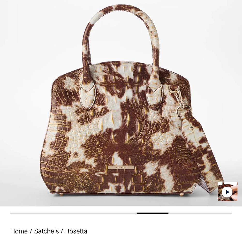 Brahmin Rosetta bag/satchel